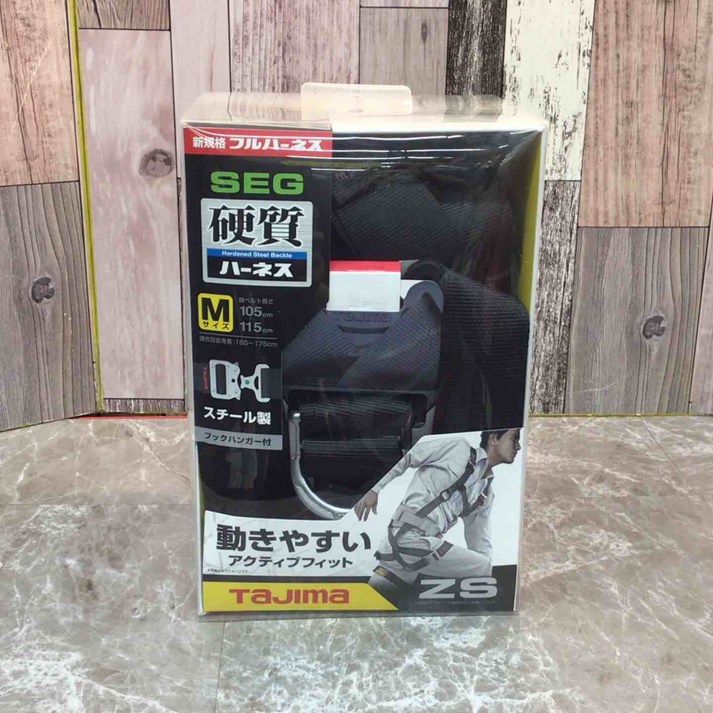 □タジマ Tajima ハーネスZS 黒 Mサイズ AZSM-BK 八潮店