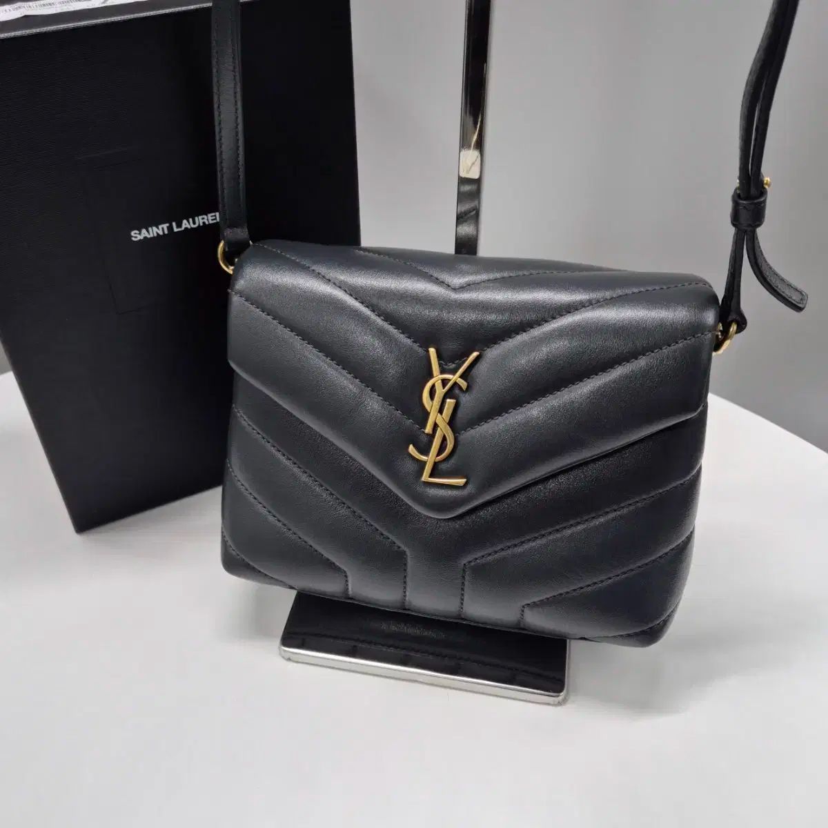 正規品 Saint Laurent(サンローラン) モノグラム ルル トイバッグ  