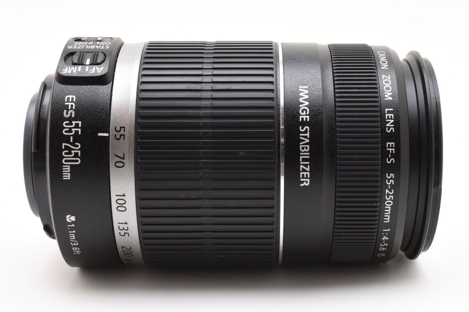 ☆良品☆ Canon キャノン EF-S 55-250mm F4-5.6 割引 IS APS-C対応
