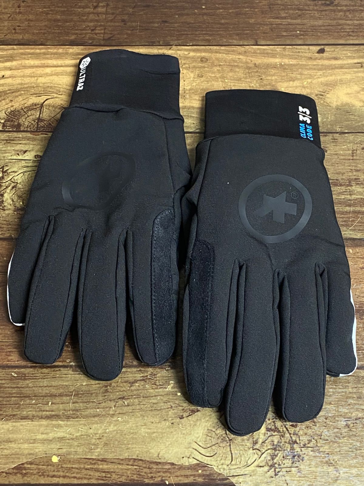 JH192 アソス assos Ultraz Winter Glove 長指 グローブ 黒 XS CLIMA CODE3|3