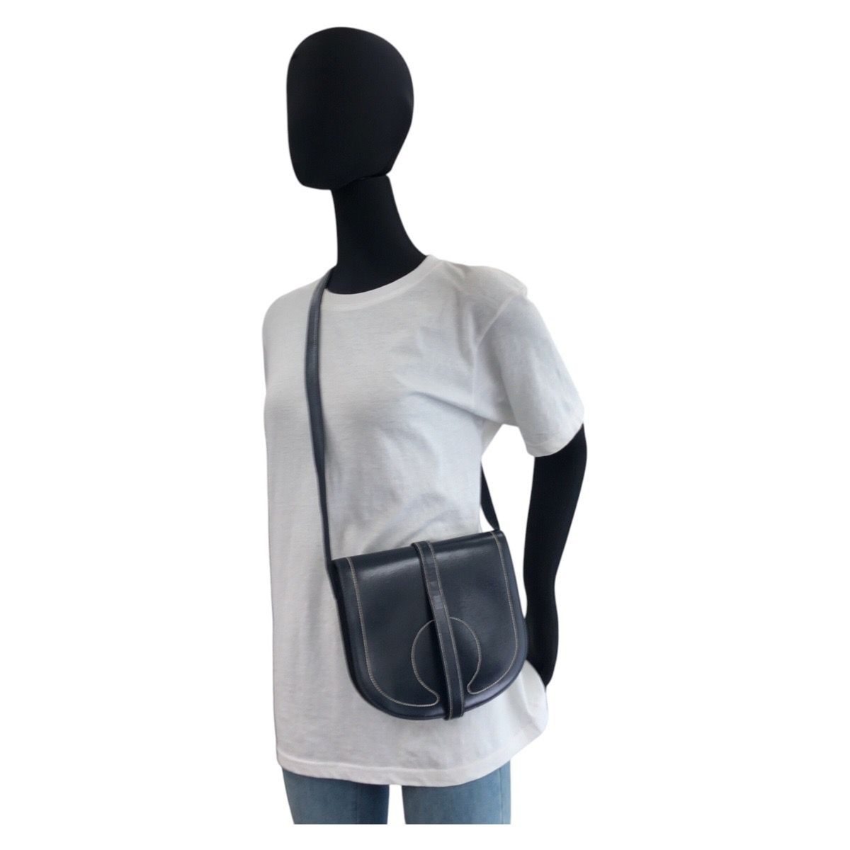 HERMES エルメス ギャロパード ネイビー ボックスカーフ ショルダー  