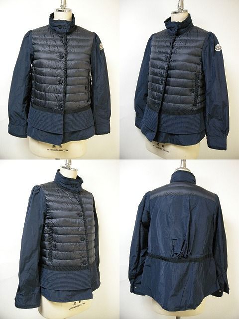 サイズ0-3□新品□モンクレール CERESTE レイヤードダウン 