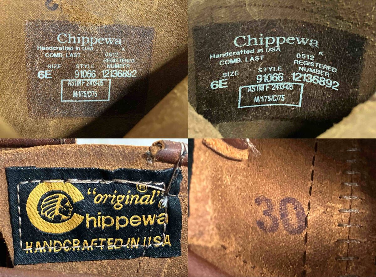 CHIPPEWA チペワ 91066 ENGINEER BOOTS US TANRENEGADE