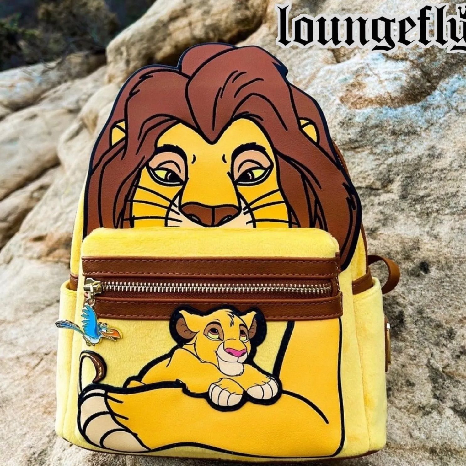 ライオンキング ラウンジフライ loungefly ムファサ シンバ リュック