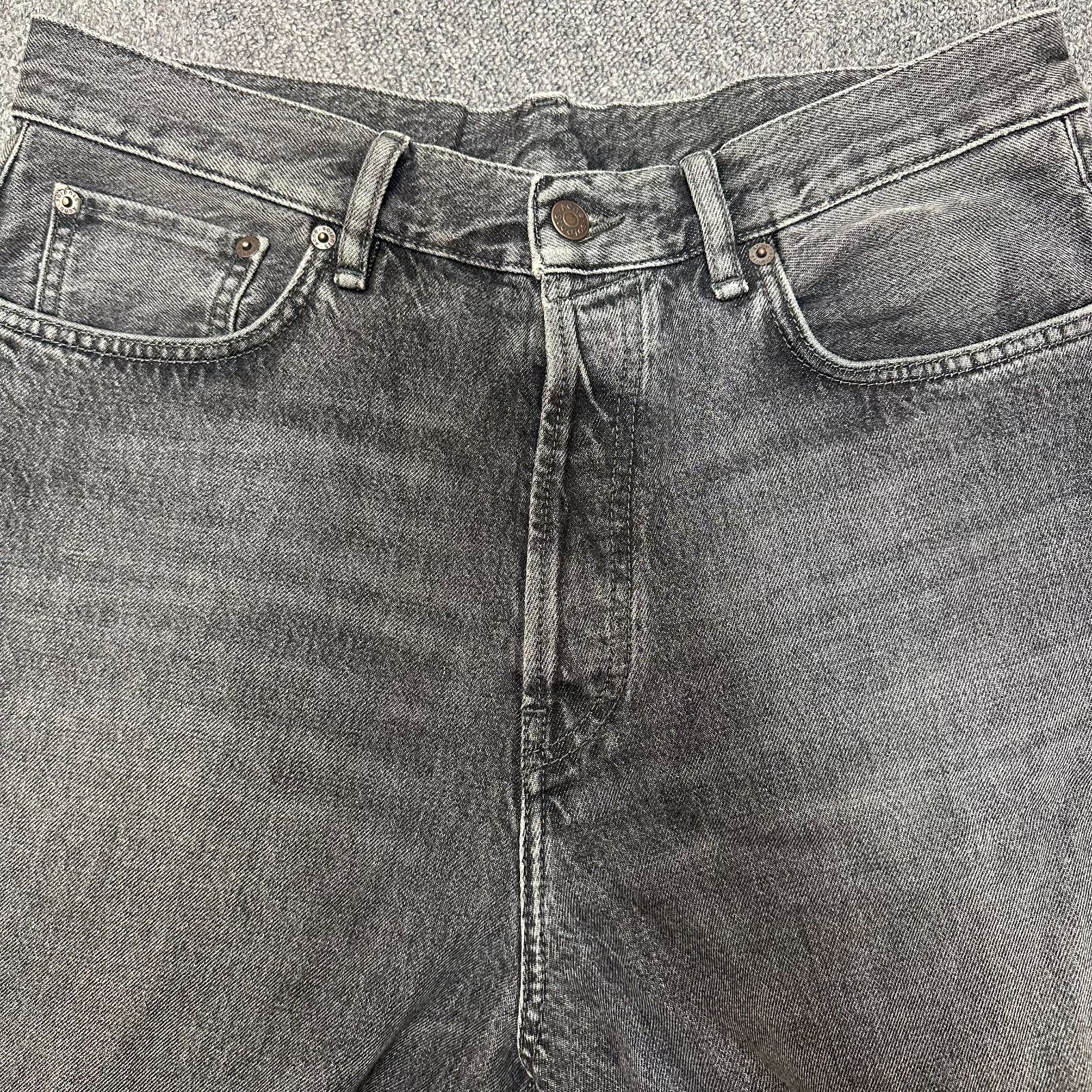 Acne Studios 1989 ルーズフィットジーンズ ワイドデニムパンツ Acne Studios 1989 ルーズフィットジーンズ ワイドデニムパンツ