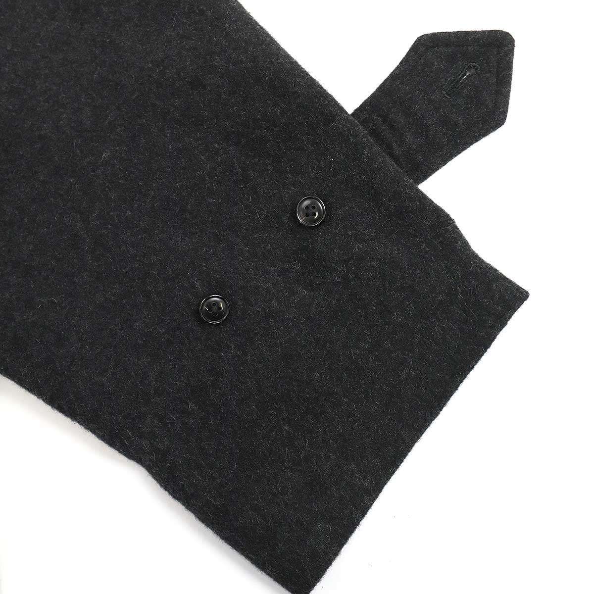 COMOLI コモリ 24AW カシミヤバルカラーコート A03-04016 チャコール 2 