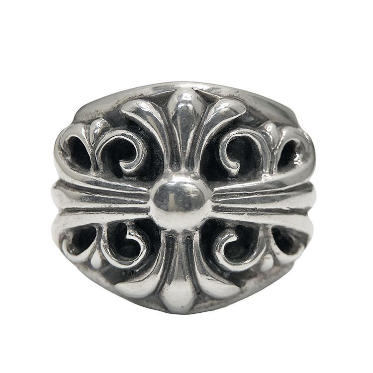 Chrome Hearts クロムハーツ KEEPER RING キーパーリング 指輪 約21号 SV925 シルバー