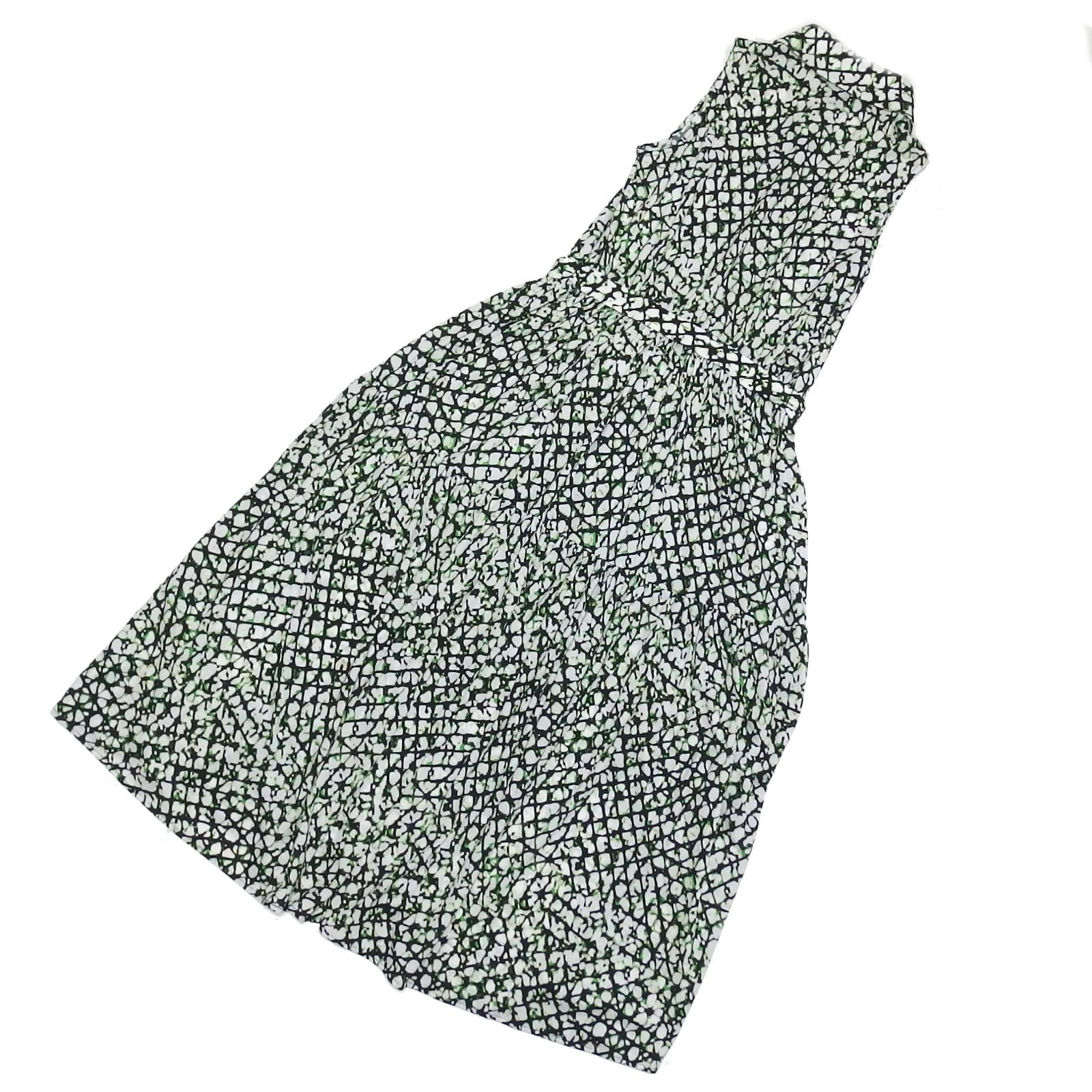 極美品☆CORCOVADO Polyester Smooth Jersey ノースリーブドレス