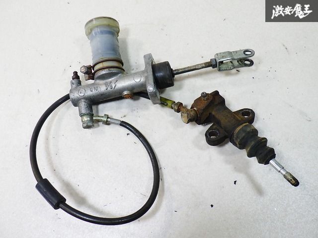 保証付 日産 純正 HCR32 R32 スカイライン 前期 RB20DET クラッチ マスターシリンダー レリーズ シリンダー ORCホース付