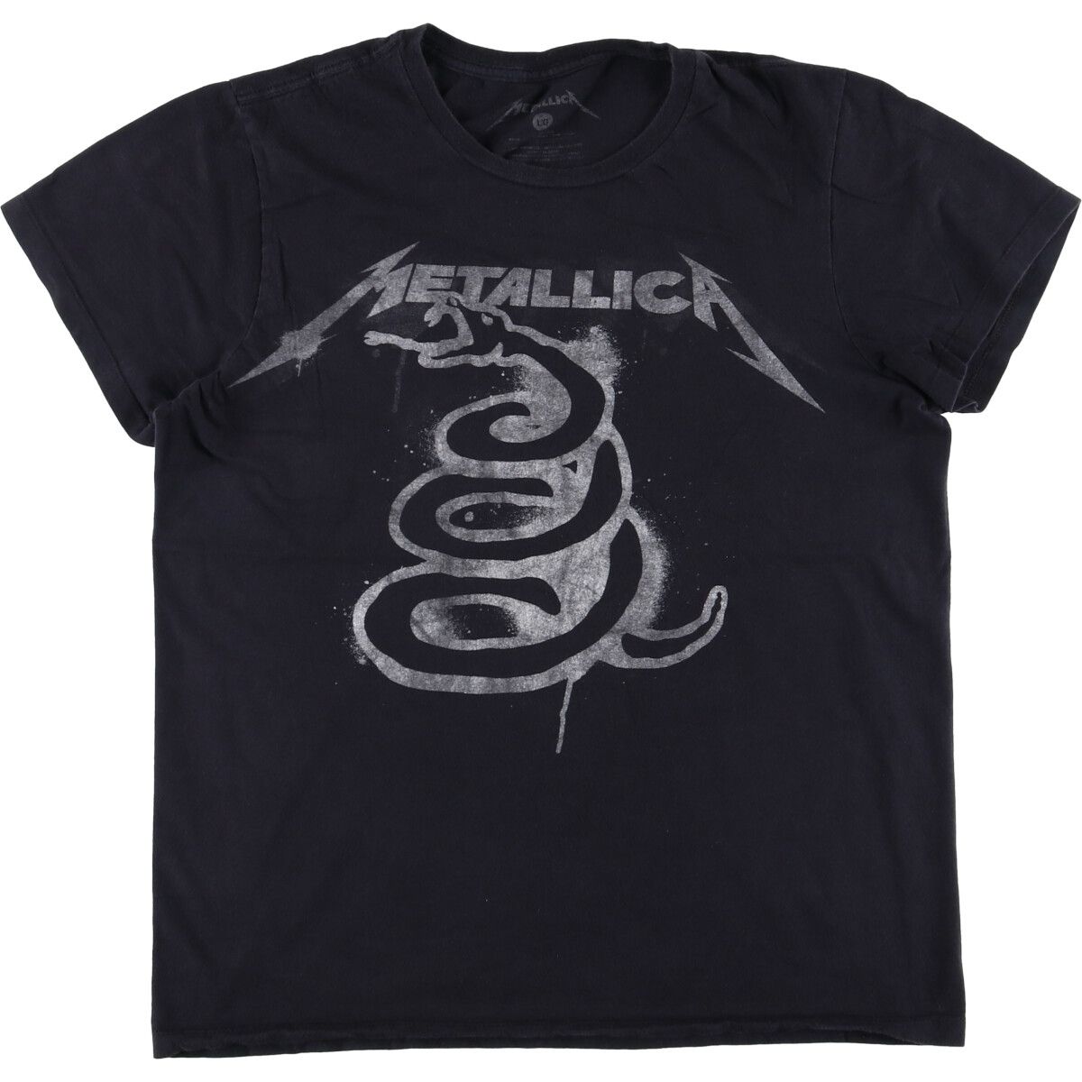 古着 METALLICA メタリカ 蛇柄 パイソン柄 バンドTシャツ バンT メンズ 