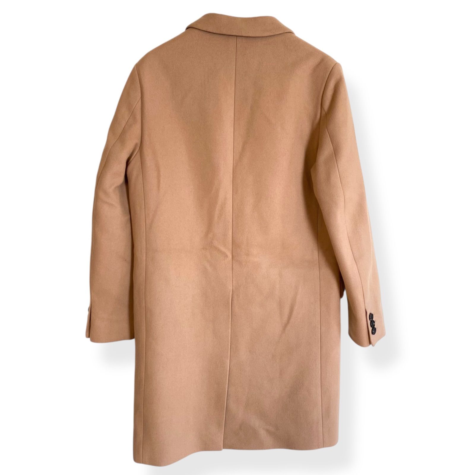 CARVEN カルヴェン ベージュ テーラードコート ロングコート ウール70