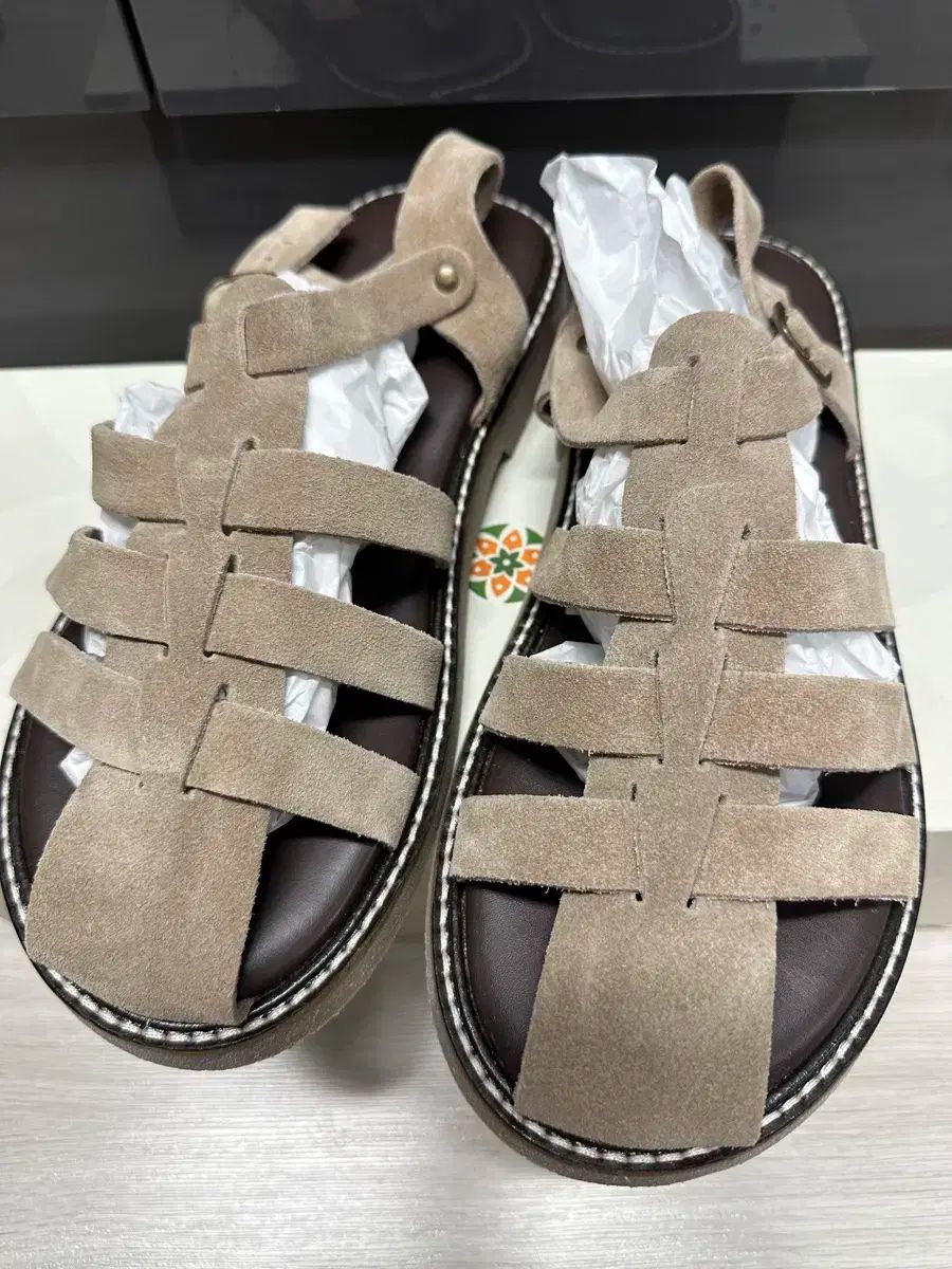 未使用 ビルケンシュトック 41 26.5 ボストン サンダル スエード トープ BIRKENSTOCK(ビルケンシュトック) ボストン トープ (トープ) 265 （ 41