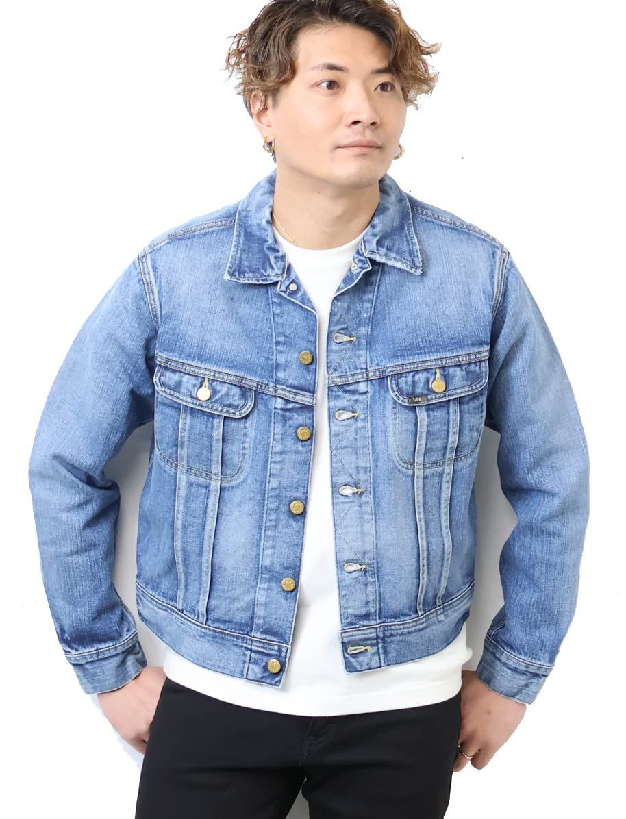 Size L_Color ブルー リー アウター 101J デニムジャケット Gジャン ブルゾン LM8100 メンズ ブルー