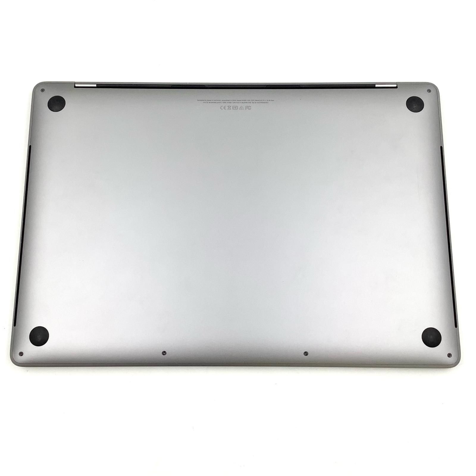Apple MacBook Pro 15インチ 2018 i7 16GB 512GB スペースグレイ 80.7 