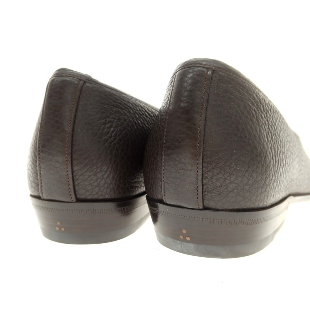 BAUDOIN & LANGE/ブラック/ディアスキン タッセルローファー