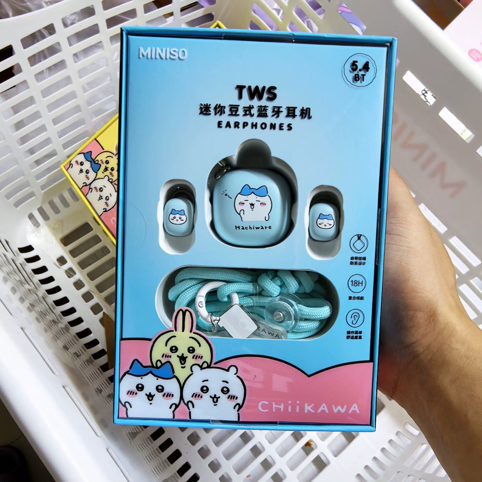 中国限定品‼︎】ちいかわハチワレBluetoothイヤホン