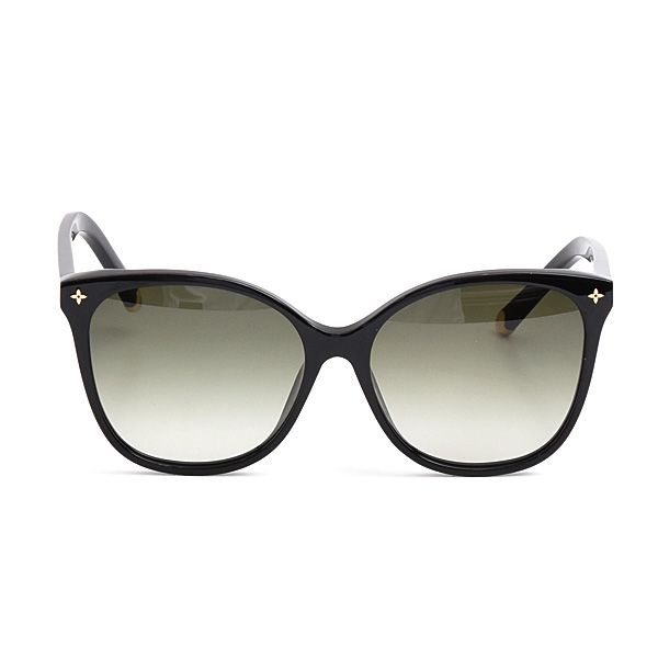 ルイヴィトン サングラス メンズ レディース マイモノグラム ライト キャットアイ ブラック Louis Vuitton Z1657E