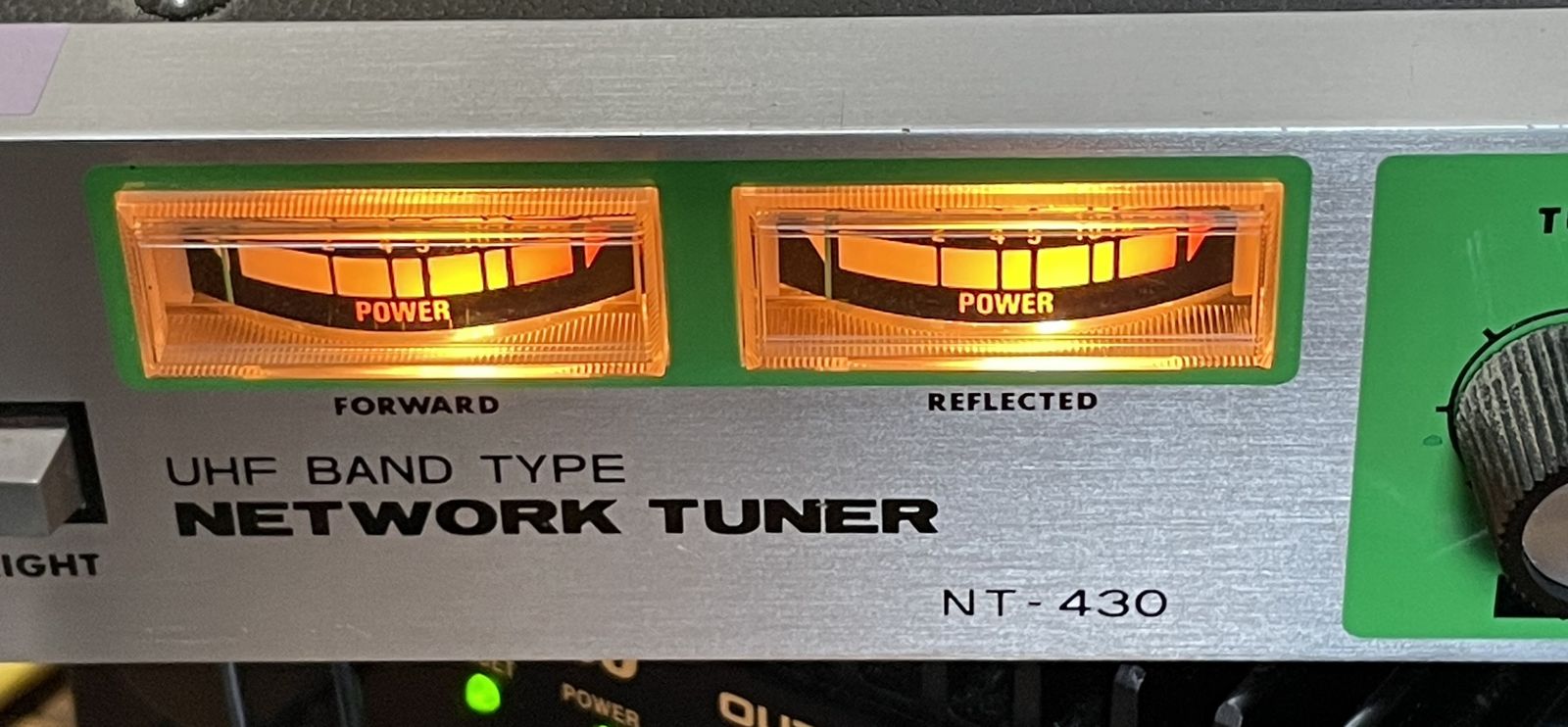クラニシ ネットワークチューナー　NT-510 NT-510【クラニシ】24〜50MHz(手動アンテナ・チューナー）現状