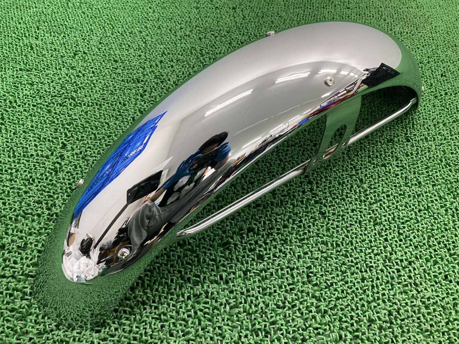 W800 フロントフェンダー カワサキ 純正 バイク 部品 EJ800A W400 W650 コンディション良好 コケキズ無し 品薄 Fb