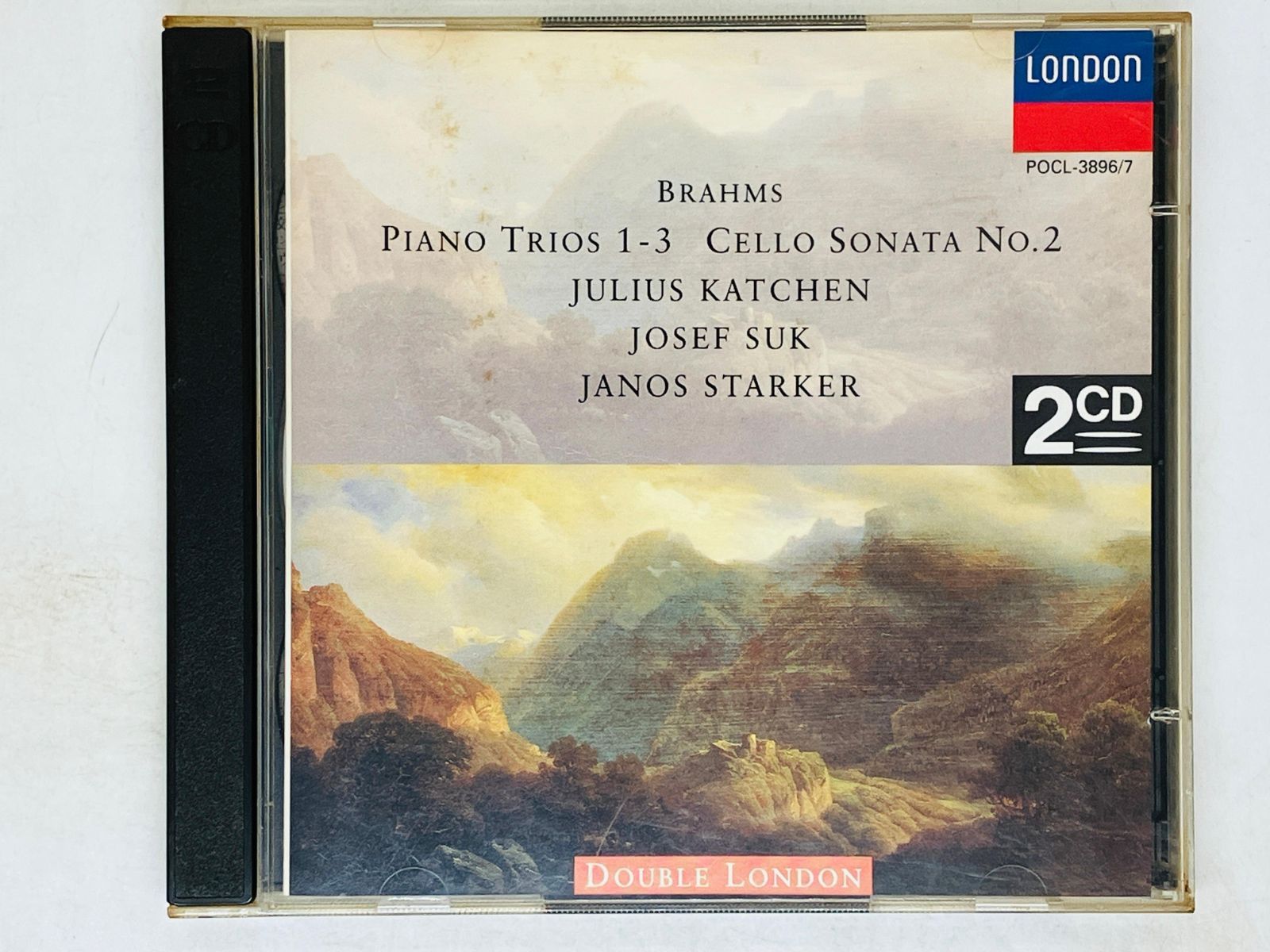 2CD ブラームス ピアノ三重奏曲全集 カッチェン BRAHMS PIANO TRIOS