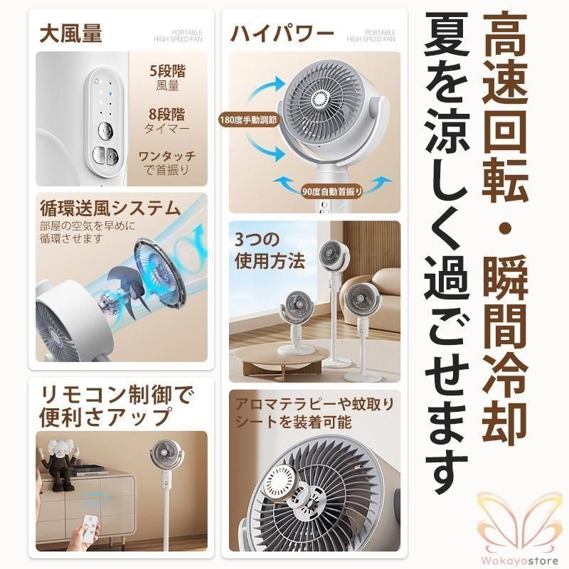 SANYO 卓上扇風機 EF-A30A（動作確認済み サンヨー扇風機 卓上扇