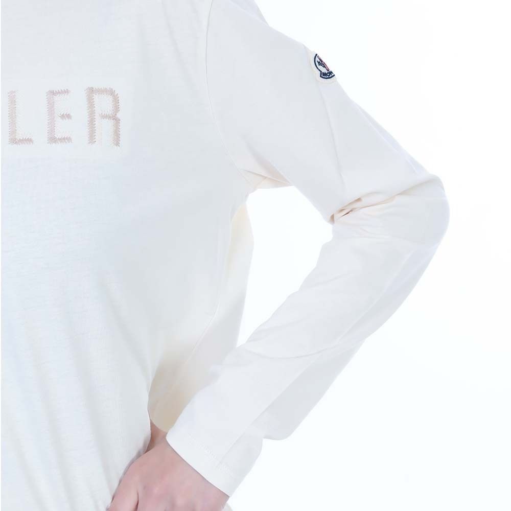 モンクレール　キッズ　ロンT MONCLER モンクレール Tシャツ 長袖 ロゴ 長袖 Tシャツ ロンT