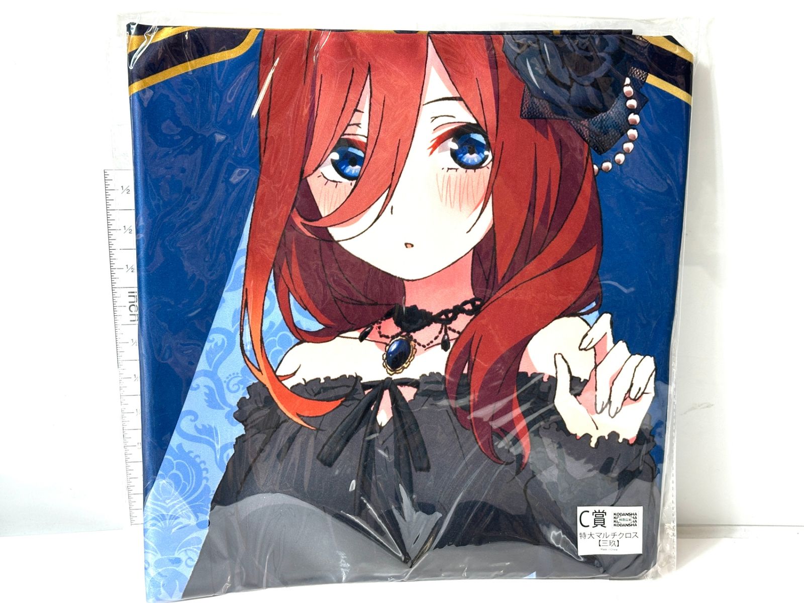 きゃらっとくじ 五等分の花嫁 Gothic rock 特大マルチクロス 4枚