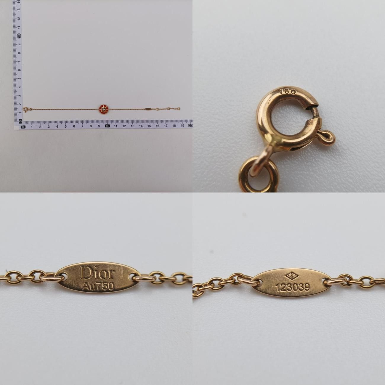 クリスチャンディオールChristian Diorローズデヴァン メダリオンレッド×ゴールドAU750123039 SIROKUMA-CORPORATION_COM
