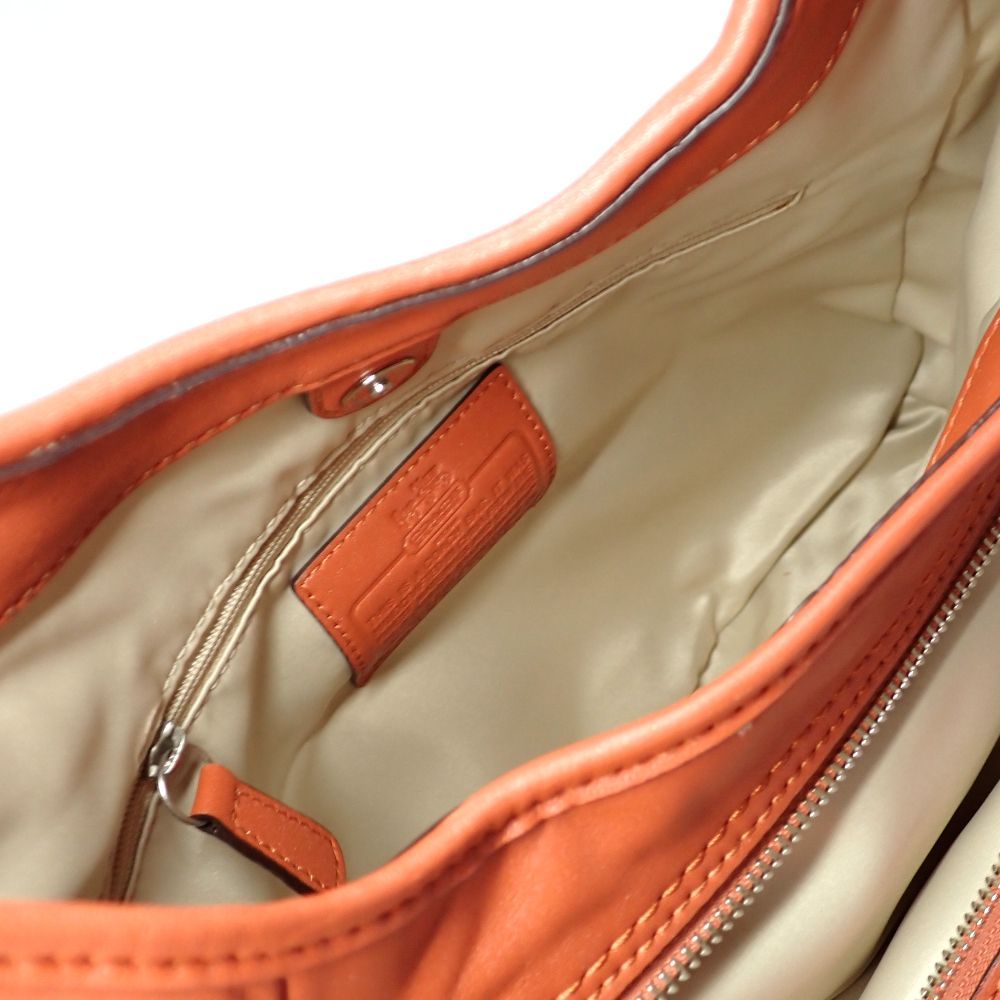 COACH 】コーチ マディソン トスド レース レザー マギーバッグ