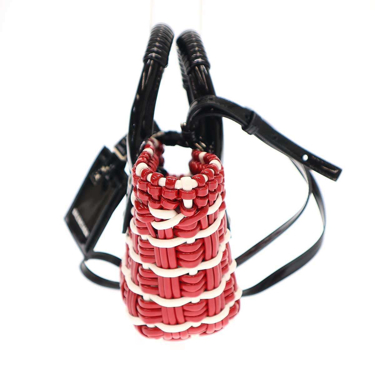 BALENCIAGA バレンシアガ ビストロ XXS 2WAYショルダーバッグ 678028 レッド BALENCIAGA バレンシアガ ビストロ XXS 2WAYショルダーバッグ 678028