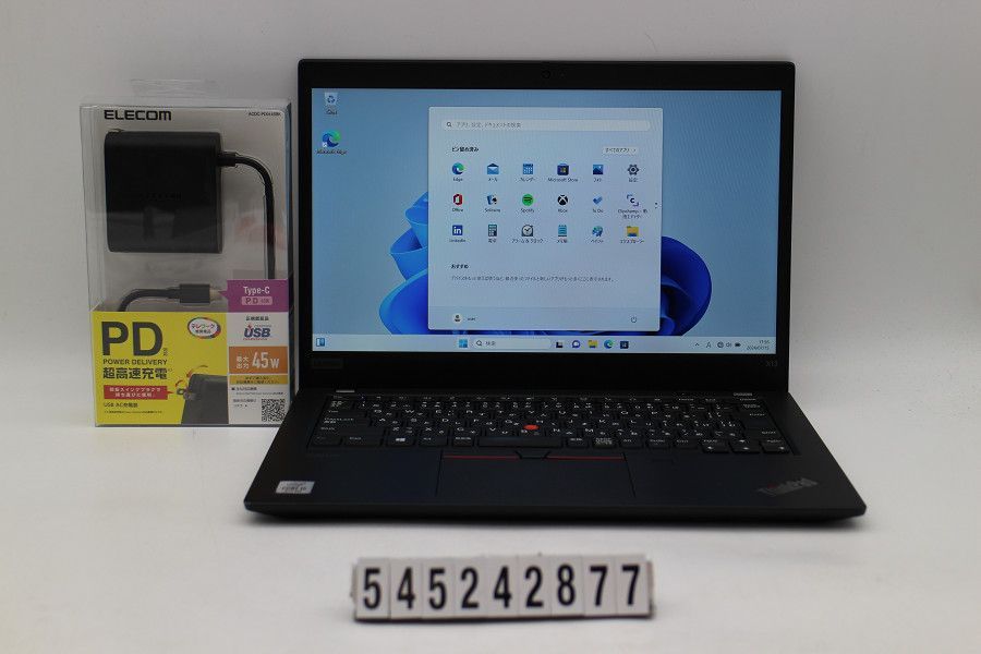 Lenovo ThinkPad X13 Gen1 Core i5 10210U 1.6GHz/16GB/256GB(SSD)/13.3W/FHD(1920x1080)/Win11 【545242877】