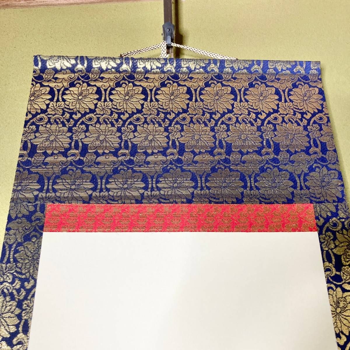 掛け軸 骨董品 書 書画 書道 掛軸 仏教 お経 美術品 日本 レトロ