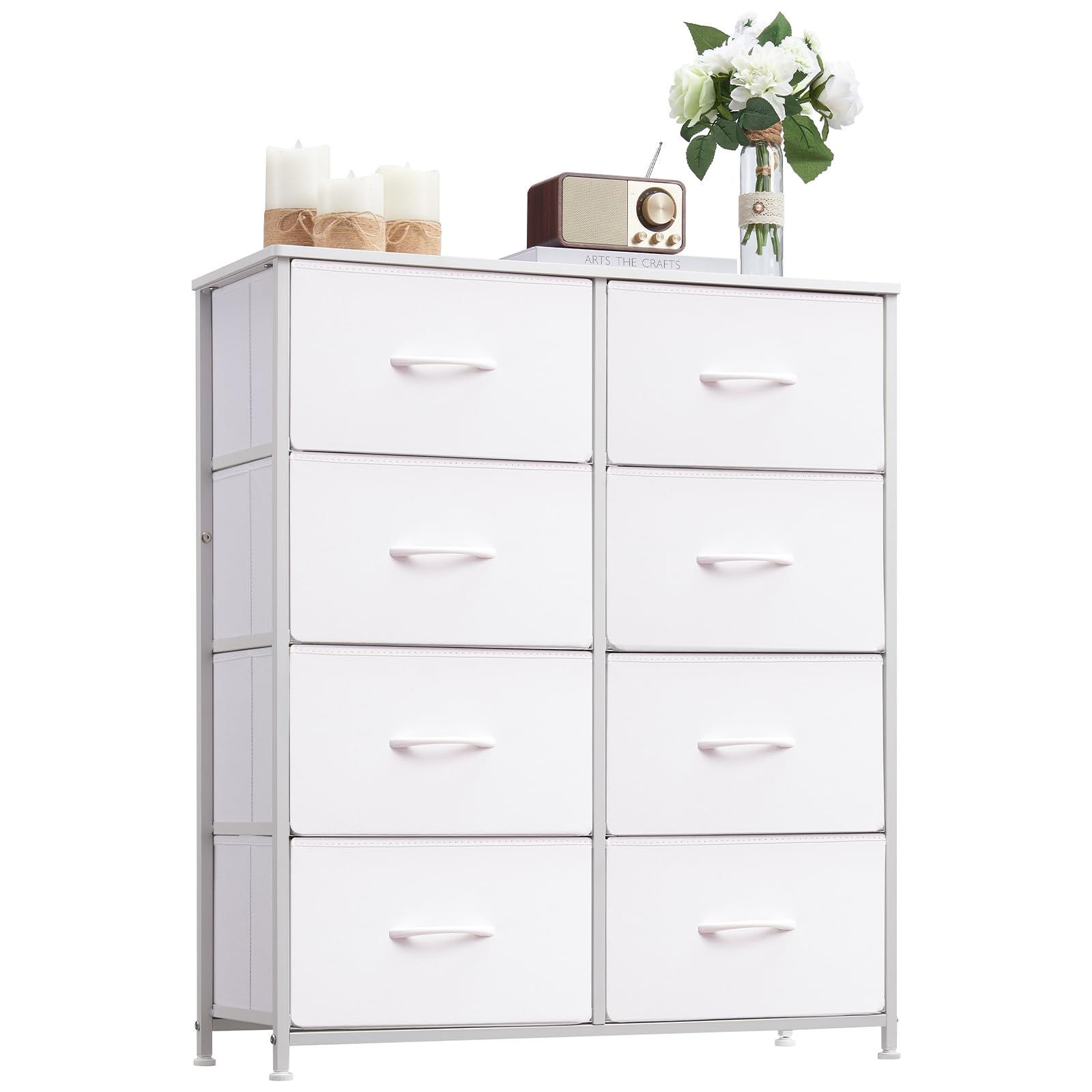 古いガラス戸棚×木製小引き出し5杯 食器棚 タンス 古家具 古民家 古い