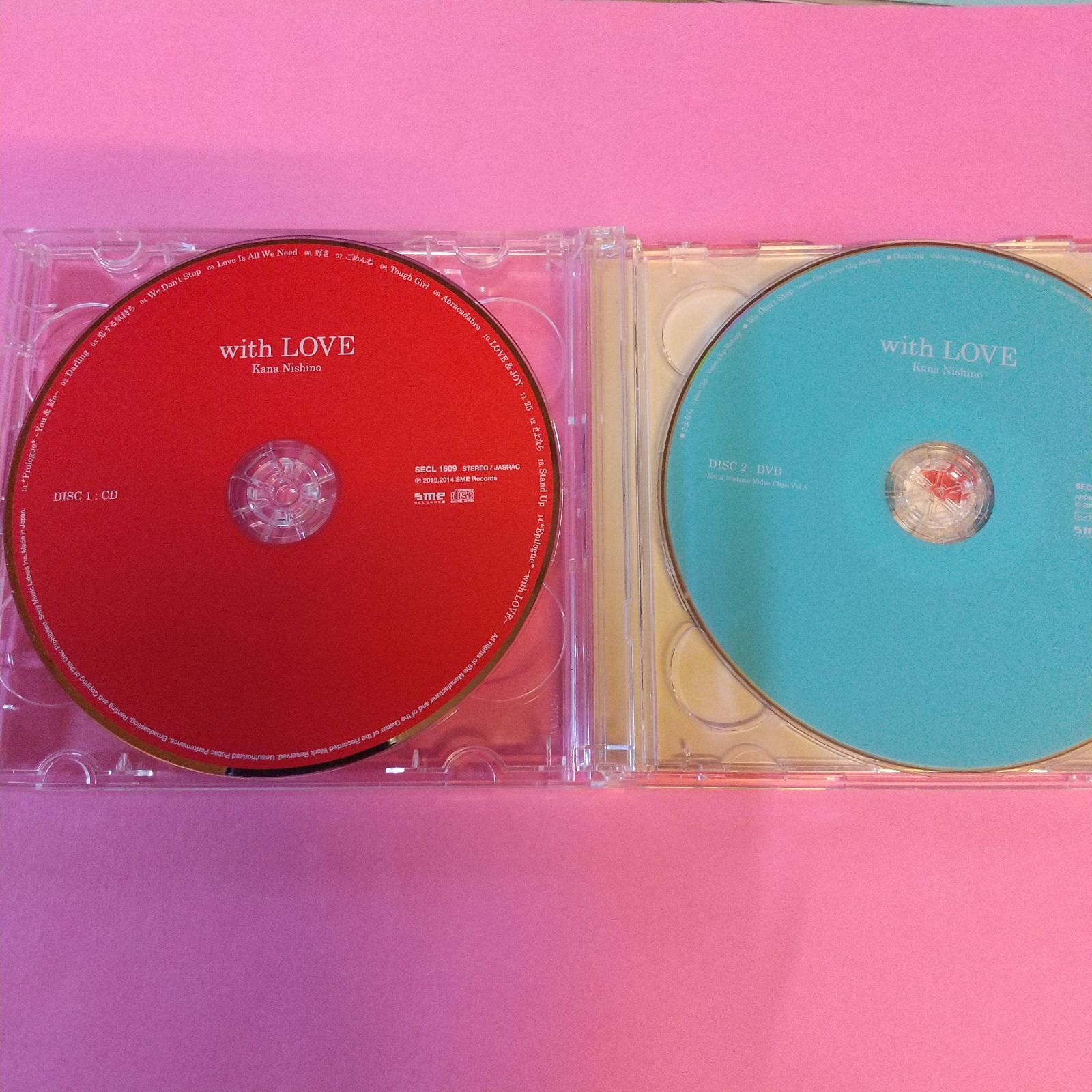 西野カナ with LOVE (初回生産限定盤)(DVD付) - メルカリ