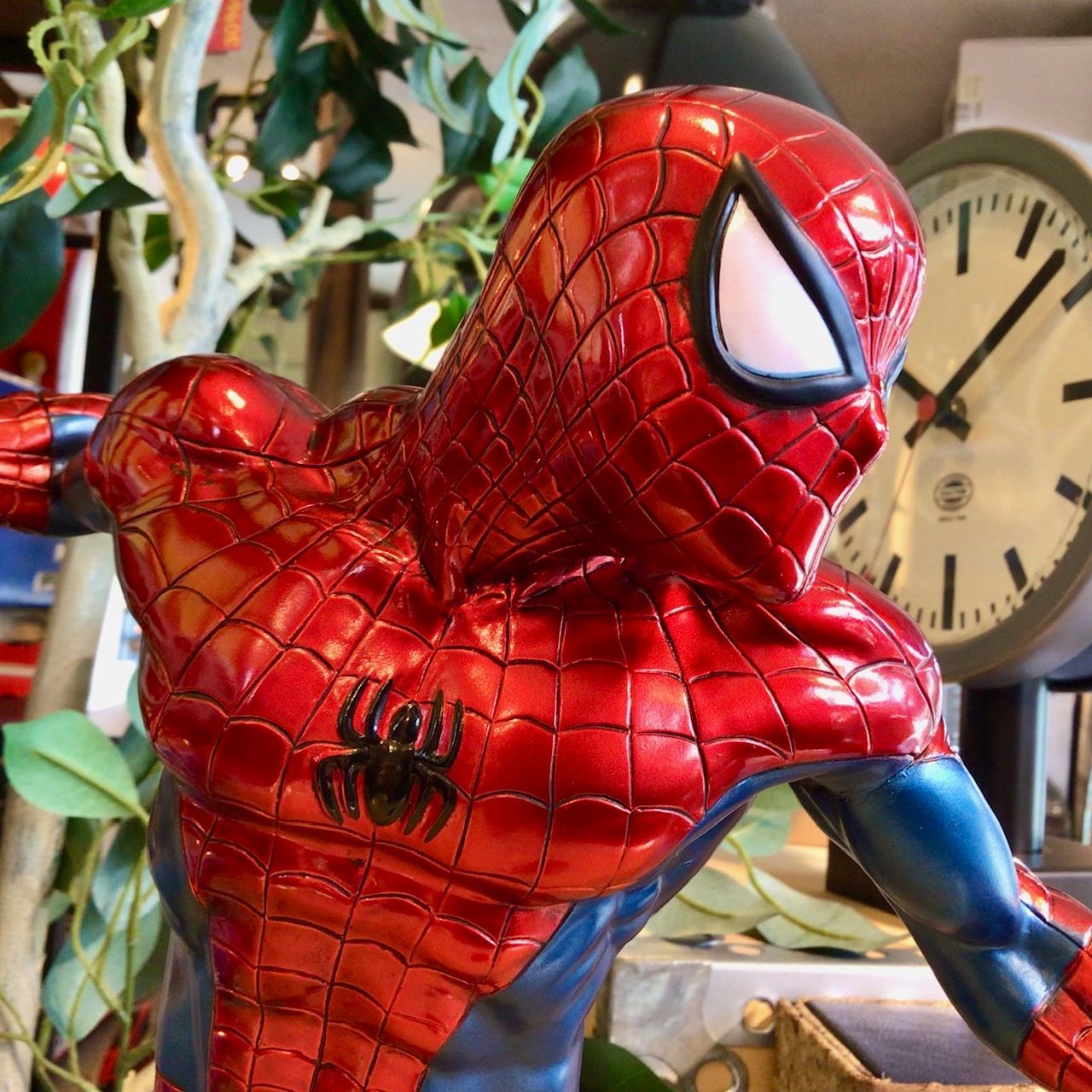 新品 スパイダーマン 貯金箱 マーベル アメリカン雑貨 インテリア 小物