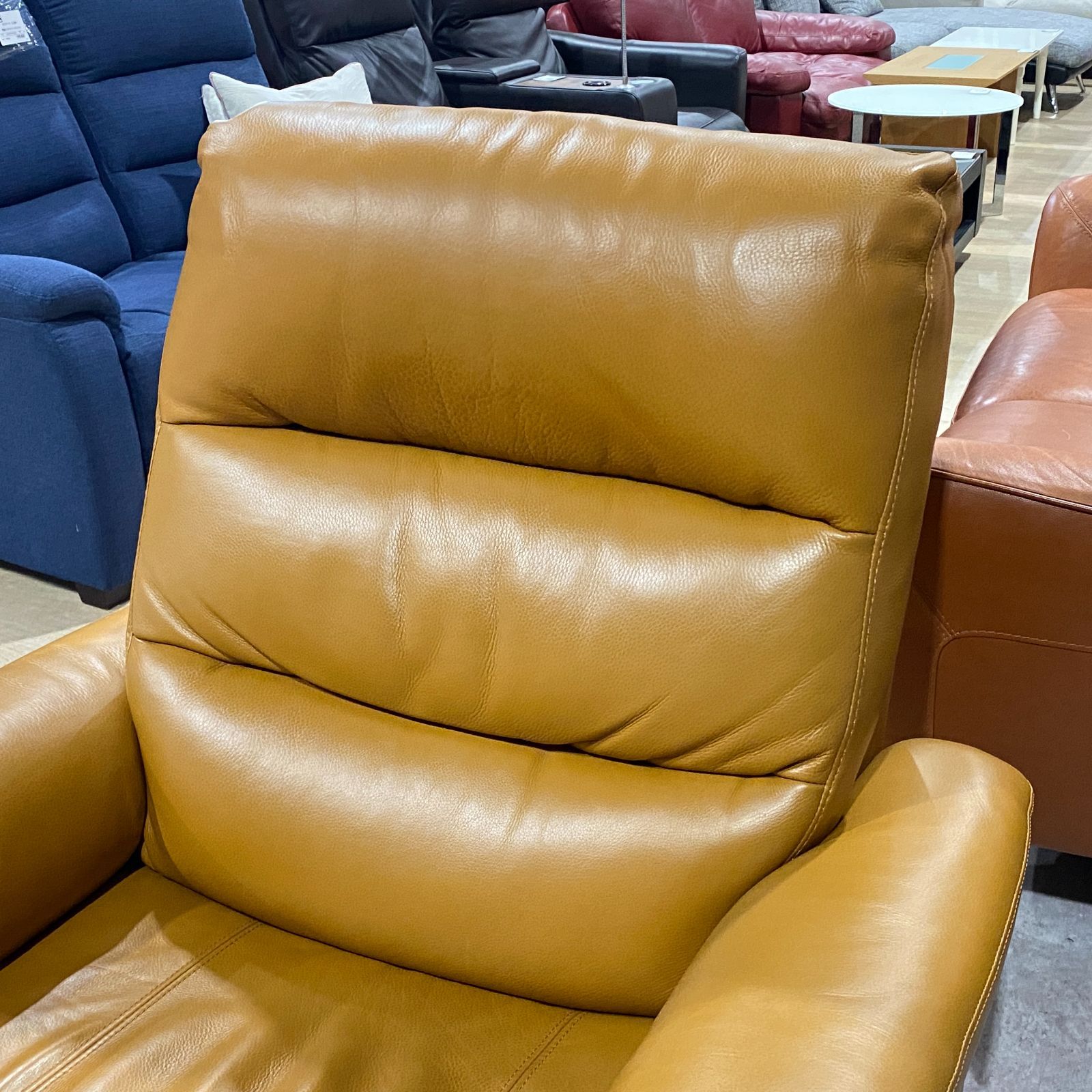 ニトリ　ビリーバ　1人掛けソファー　美品　ブラウン ニトリ 1人用電動リクライニング布張りソファ(Nビリーバ3