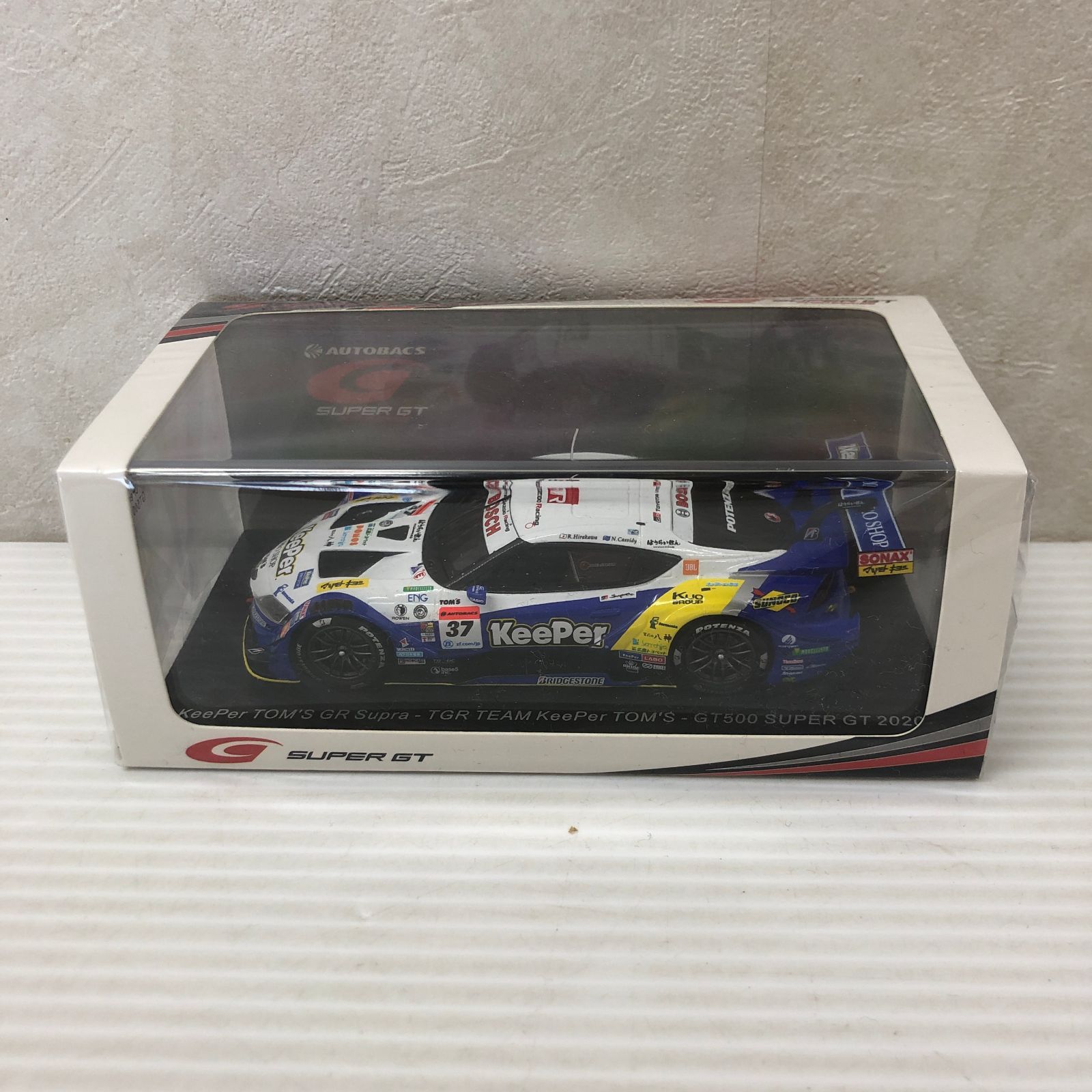 スパーク 1 43 キーパー トムス GR スープラ TGR チーム キーパー トムス 2020 スーパーGT GT500 37 平川亮 N.キャシディ smsmini090923