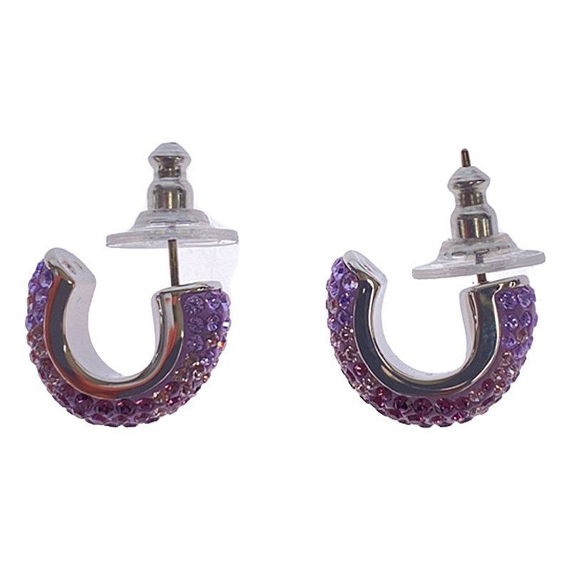 SWAROVSKI / スワロフスキー | クリスタル装飾 スタッドピアス 両耳用 
