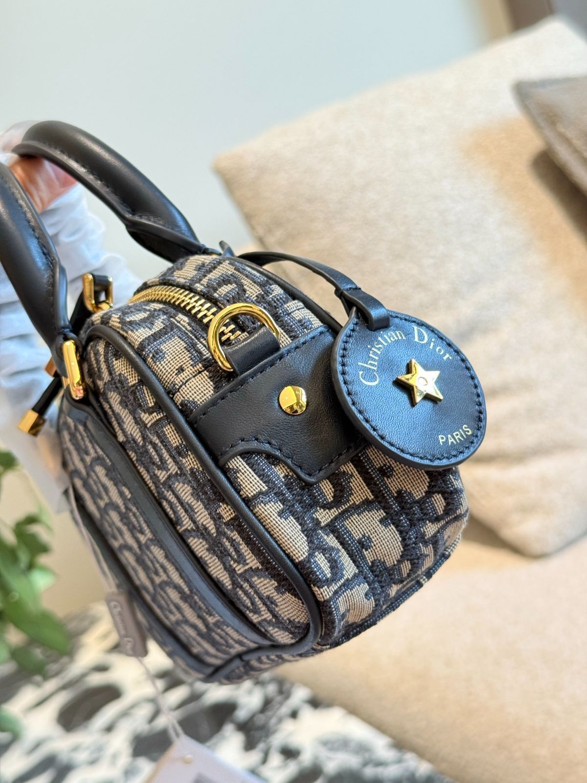 【すぐ届く☆/デニムブルーお洒落☆】Dior Jolie ミニバッグ レディ ディオール MY ABCDIOR バッグ スモール デニムブルー 青