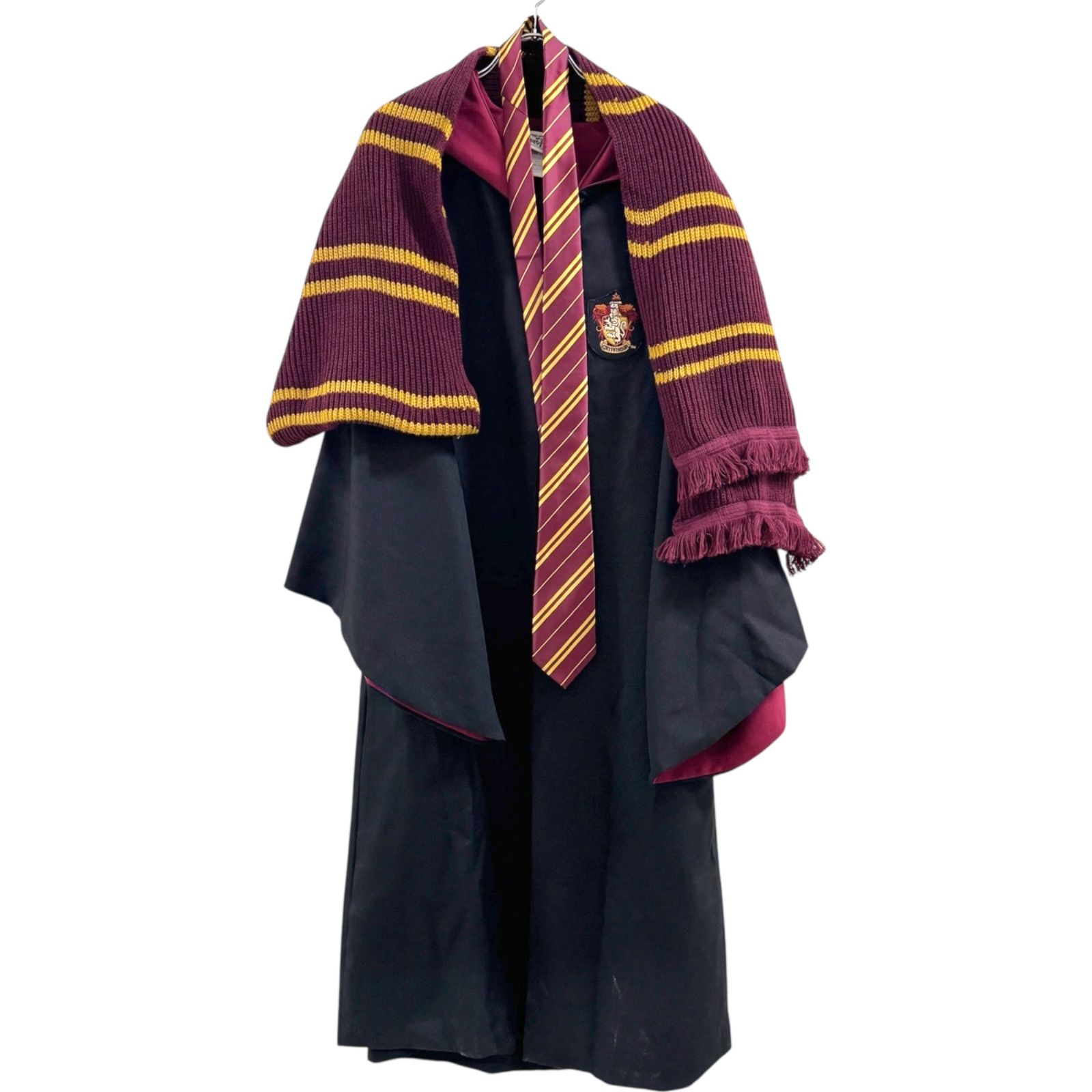 ハリーポッター グリフィンドール ローブMサイズ (マフラー、ネクタイ