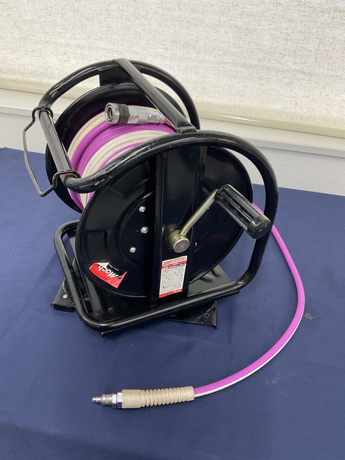 マッハ 高圧エア-ホースドラム20ｍ