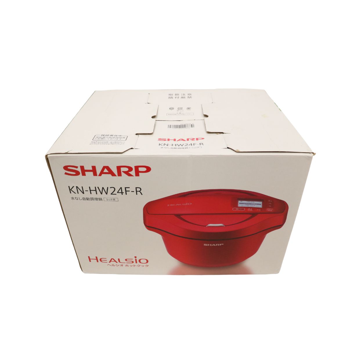 シャープ ヘルシオ ホットクック KN-HW24F-R レッド 2.4L容量