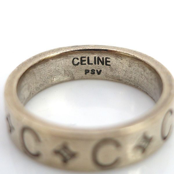 CELINE / セリーヌ □指輪 リング ＃10 PSV マガダム 【リング/指輪  