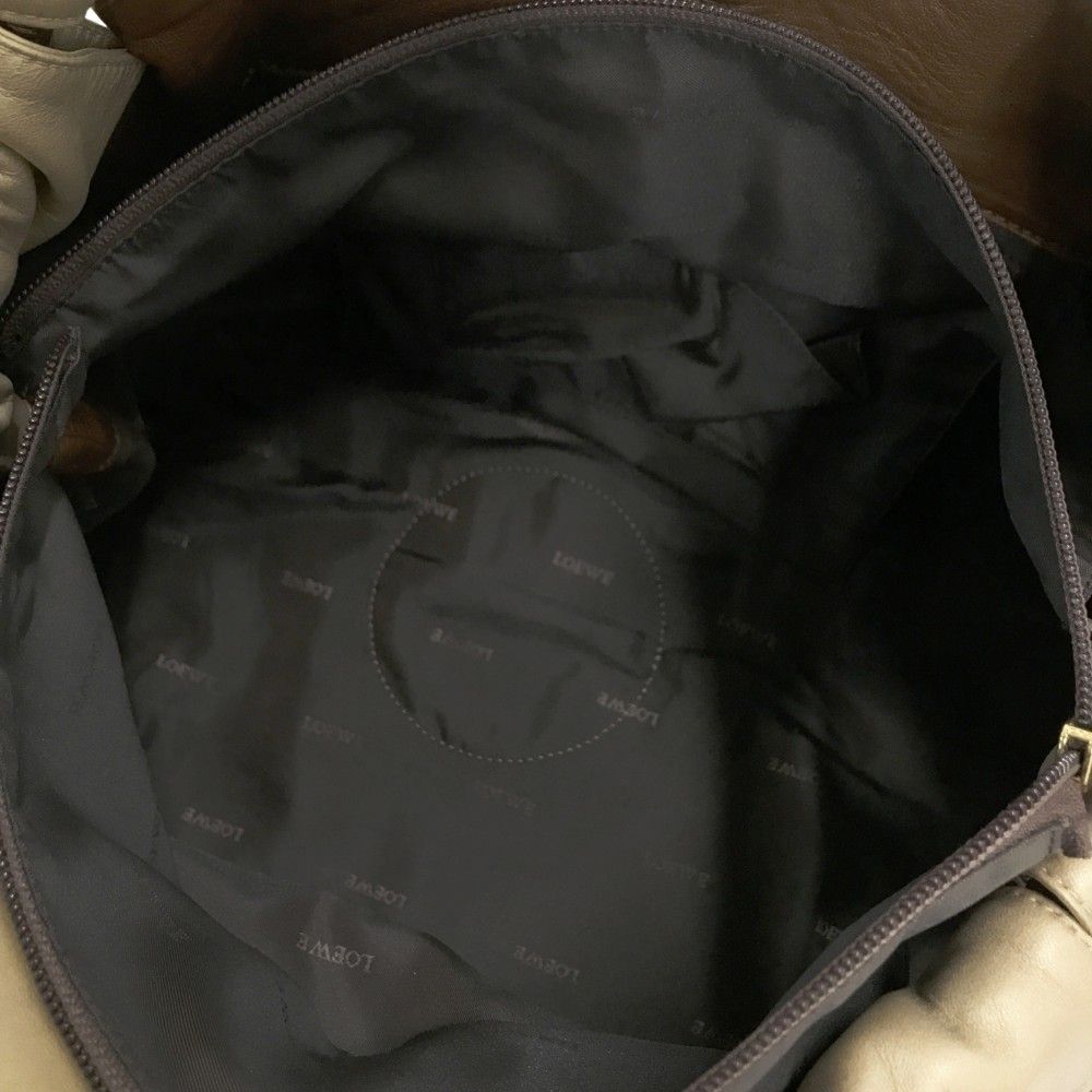 LOEWE ロエベ ナッパアイレ ハンドバッグ ゴールド系 LOEWE ロエベ ナッパアイレ ハンドバッグ ゴールド系