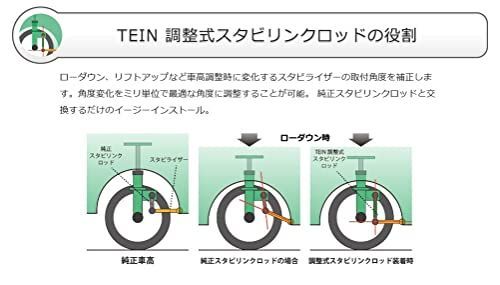 テイン TEIN 調整式スタビリンクロッド ADJUSTABLE SWAY BAR LINK ROD