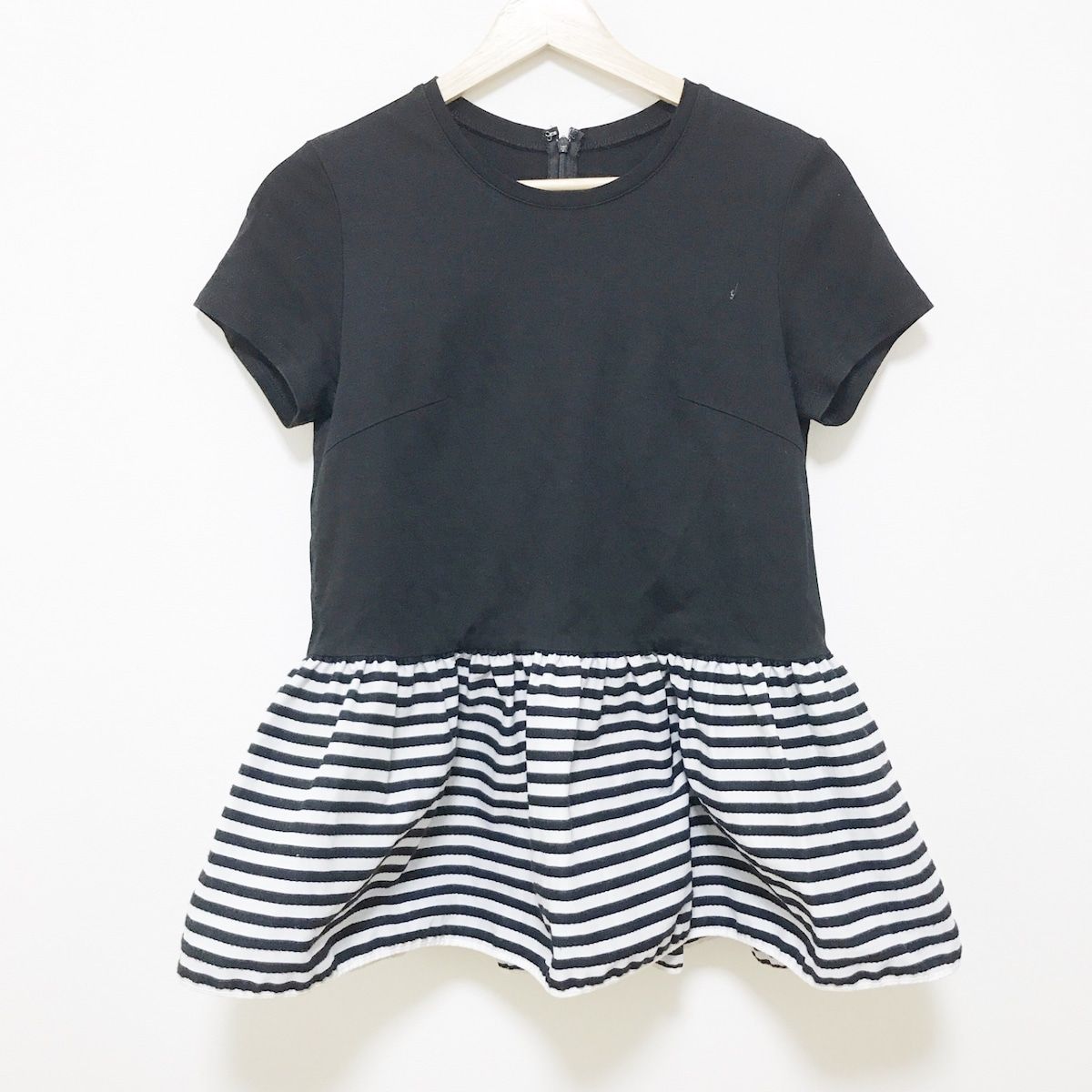 BORDERS at BALCONY(ボーダーズアットバルコニー) 半袖カットソー  