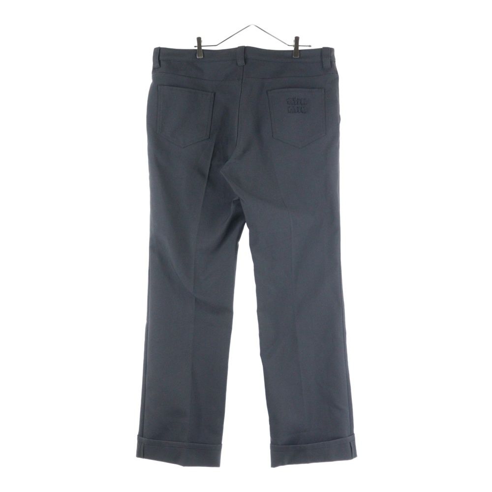 miumiu ミュウミュウ Covert Pants ポケットロゴ ポリエステルパンツ グレー MP1666