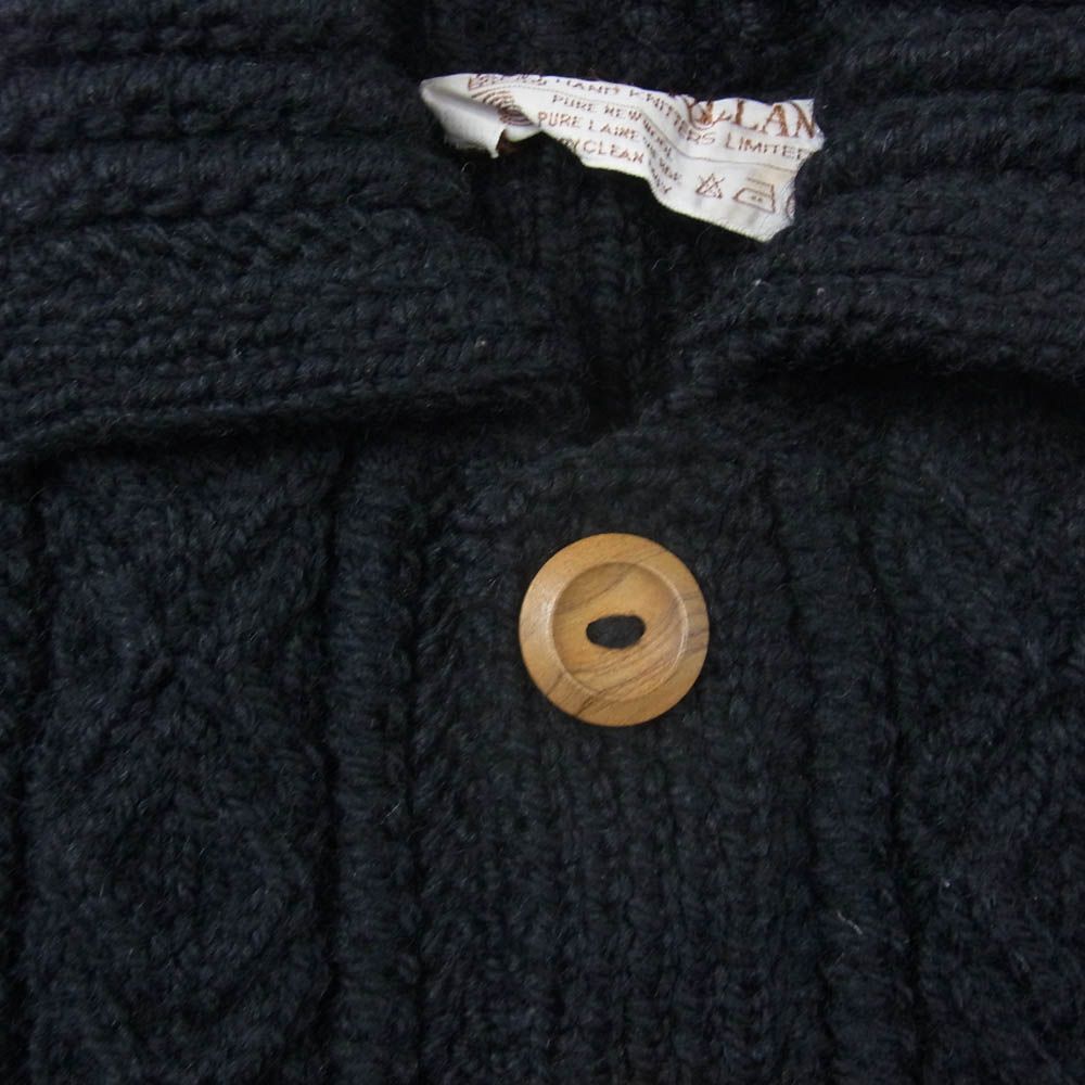 INVERALLAN 3A CARDIGAN 茶タグ インバーアラン ニットカーディガン 3A 襟付き 茶タグ オレンジ - メルカリ