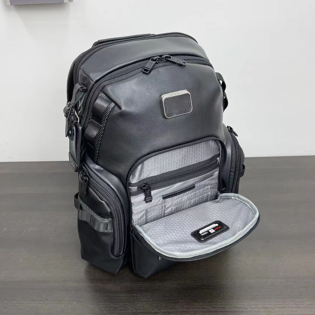TUMI ALPHA BRAVO 「サーチ」オールレザーバックパック - メルカリ