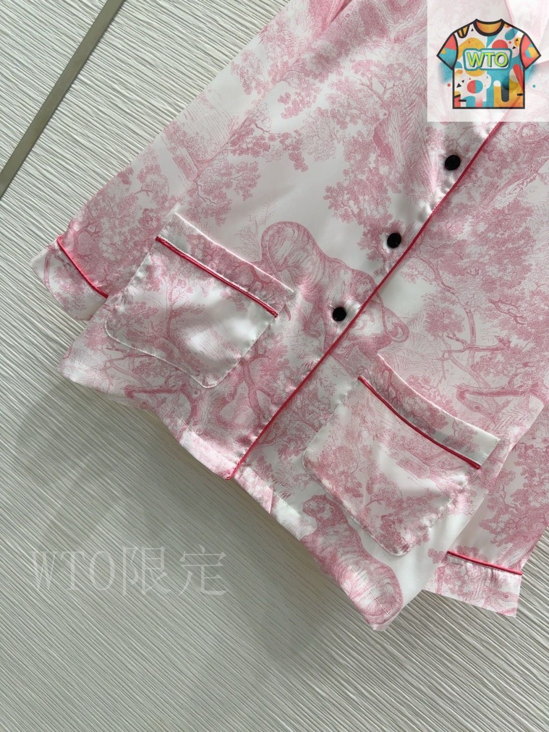 今日WTO】Christian Dior 2025SS ヴィンテージ風 パジャマセット